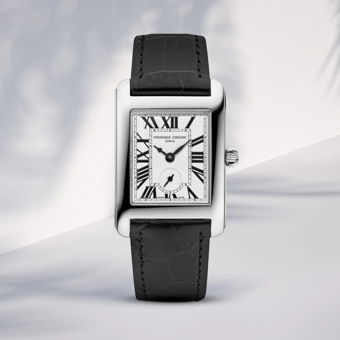 Classics Carrée Small Seconds Watch FC-235S2C6 | Frederique Constant